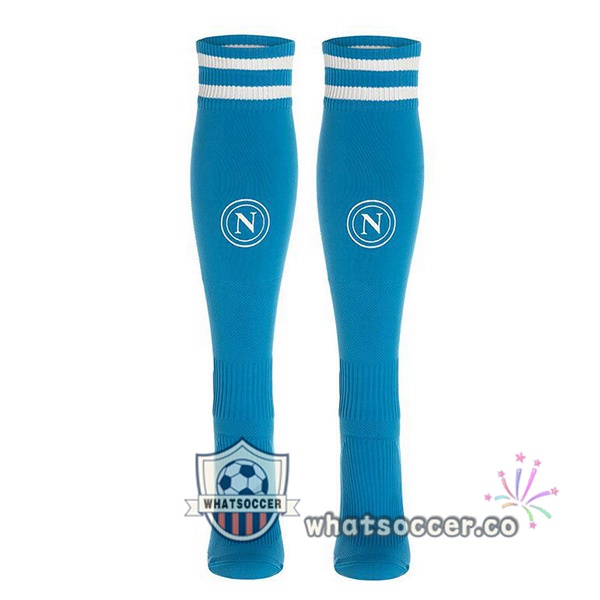 SSC Napoli Home Soccer Socks Blue 2024-2025