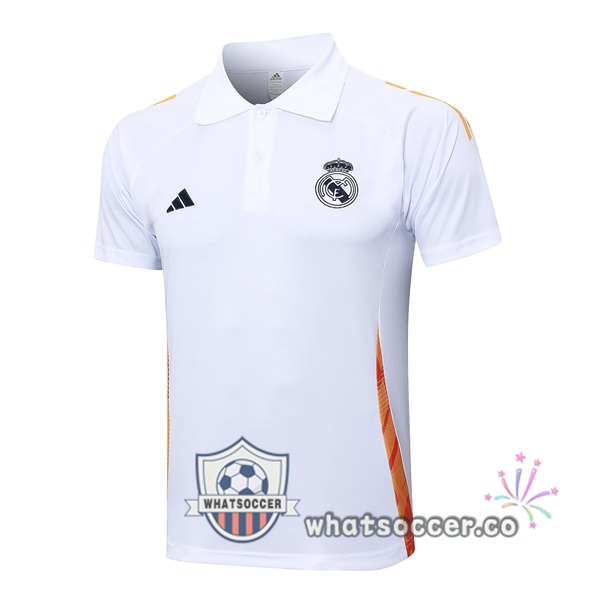 Training Polo Real Madrid White 2024-2025