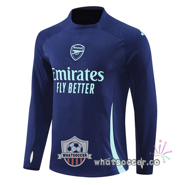 Soccer Sweater Arsenal Blue Royal 2024-2025