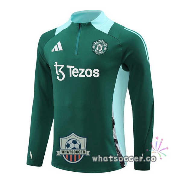Soccer Sweater Manchester United Green 2024-2025