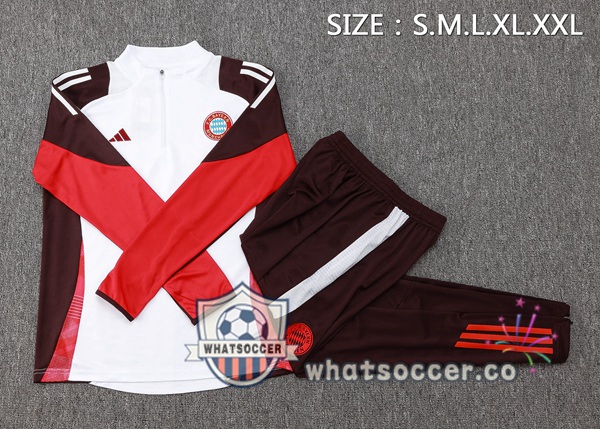 Tracksuit Bayern Munich White 2024-2025