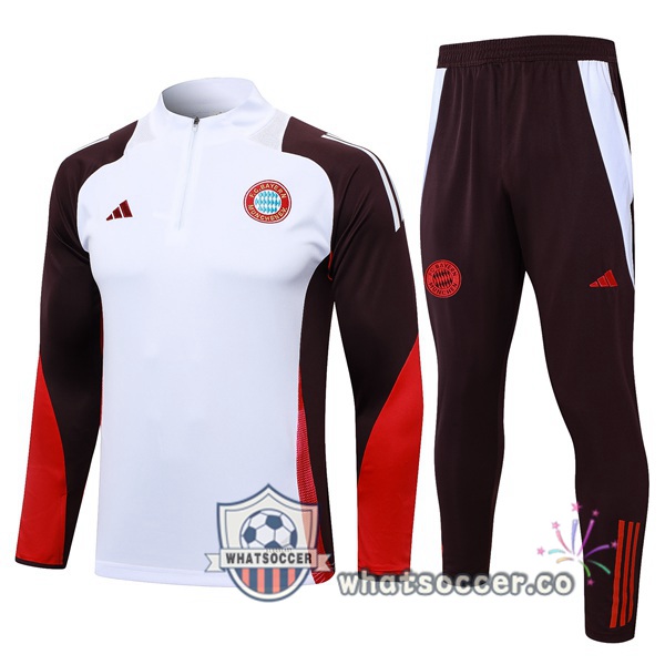 Tracksuit Bayern Munich White 2024-2025