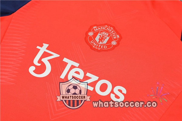 Tracksuit Manchester United Orange 2024-2025