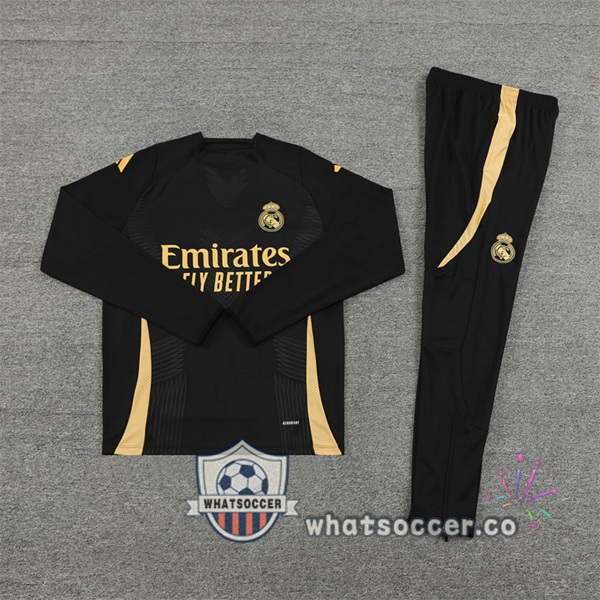 Tracksuit Real Madrid Black 2024-2025