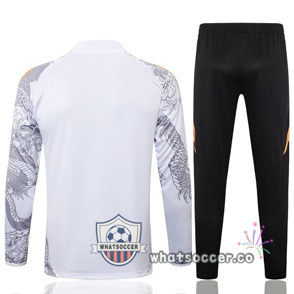 Tracksuit Real Madrid White 2024-2025