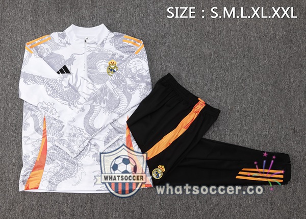 Tracksuit Real Madrid White 2024-2025