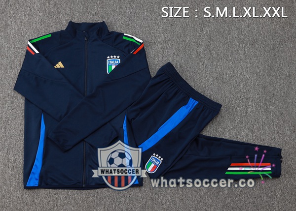 Training Jacket Italy Blue Royal 2024-2025