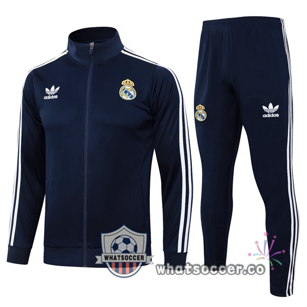 Training Jacket Real Madrid Blue Royal 2024-2025