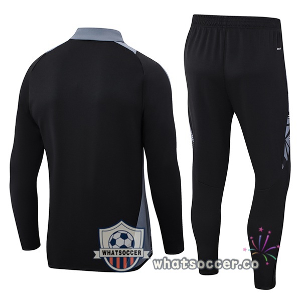Training Jacket Algeria Black 2024-2025