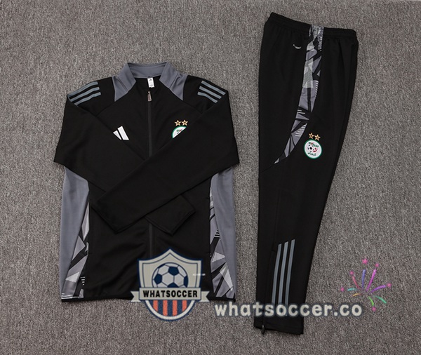 Training Jacket Algeria Black 2024-2025