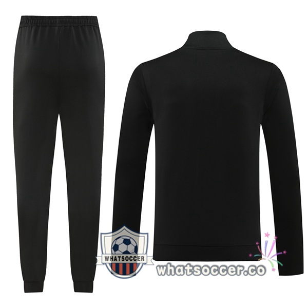 Training Jacket Manchester United Black 2024-2025