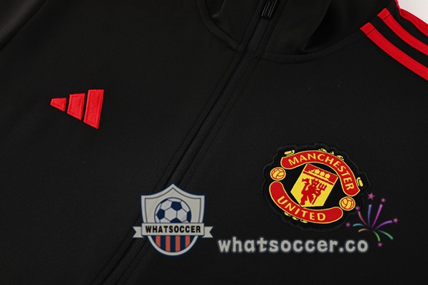 Training Jacket Manchester United Black 2024-2025