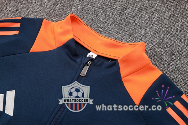 Training Jacket Manchester United Blue Royal 2024-2025