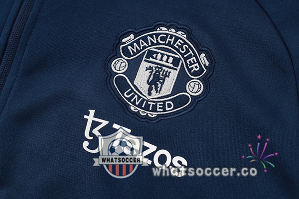 Training Jacket Manchester United Blue Royal 2024-2025