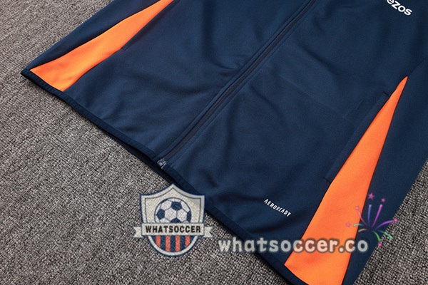 Training Jacket Manchester United Blue Royal 2024-2025