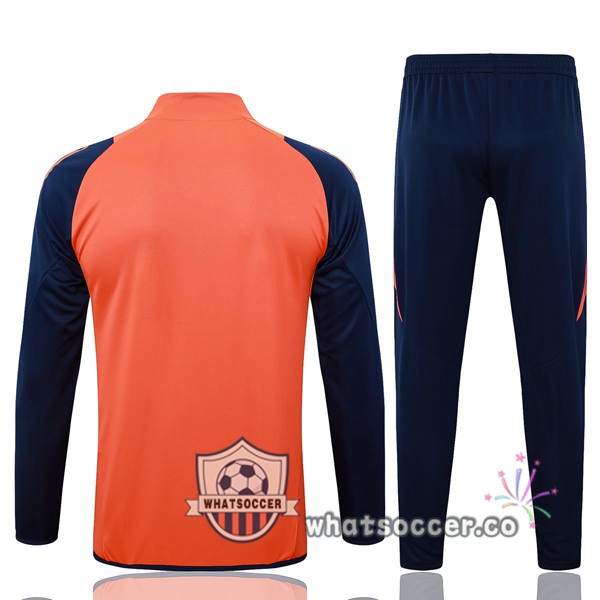 Training Jacket Manchester United Orange 2024-2025