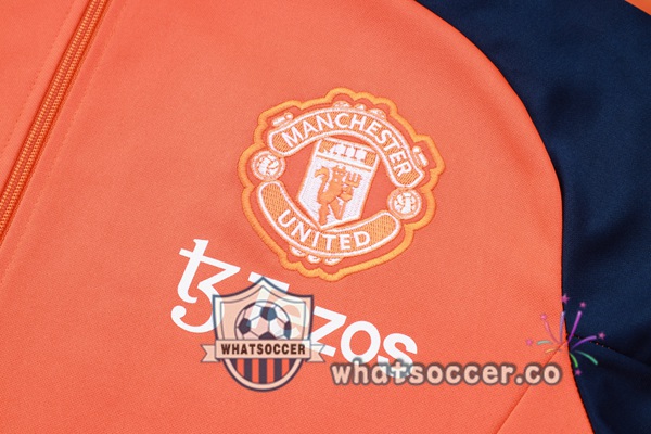 Training Jacket Manchester United Orange 2024-2025