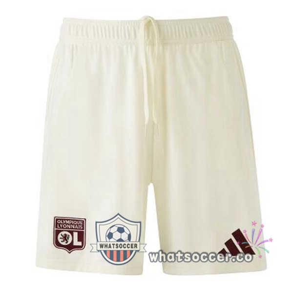 Olympique Lyonnais Third Soccer Jerseys Yellow Red 2024-2025