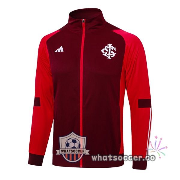 Soccer Jacket SC Internacional Red 2024-2025