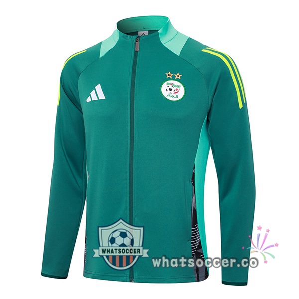 Soccer Jacket Algeria Green 2024-2025