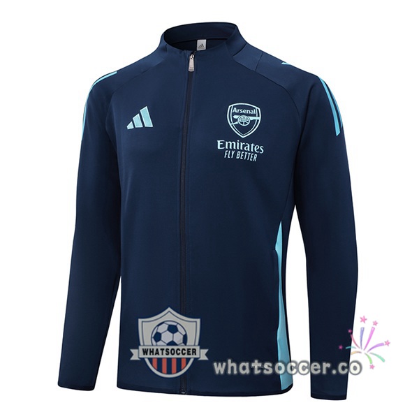 Soccer Jacket Arsenal Blue Royal 2024-2025