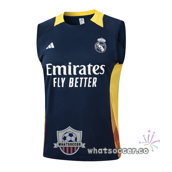 Real Madrid Soccer Vest Blue Royal 2024-2025