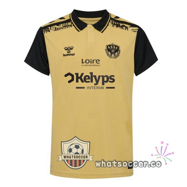AS St Etienne Third Soccer Jerseys Yellow 2024-2025
