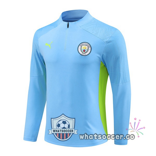 Soccer Sweater Manchester City Blue 2024-2025