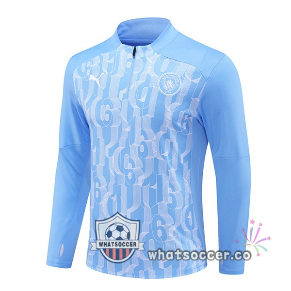 Soccer Sweater Manchester City Blue 2024-2025