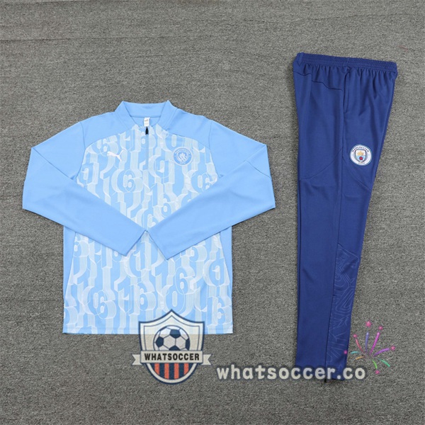 Tracksuit Manchester City Blue 2024-2025