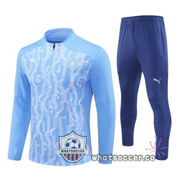 Tracksuit Manchester City Blue 2024-2025