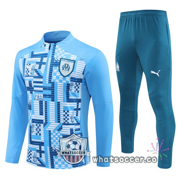 Tracksuit Olympique de Marseille Blue 2024-2025