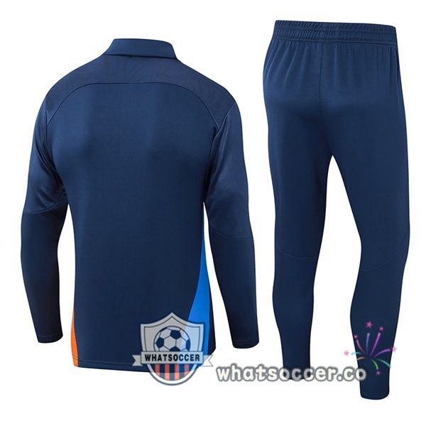 Tracksuit Olympique de Marseille Blue Royal 2024-2025