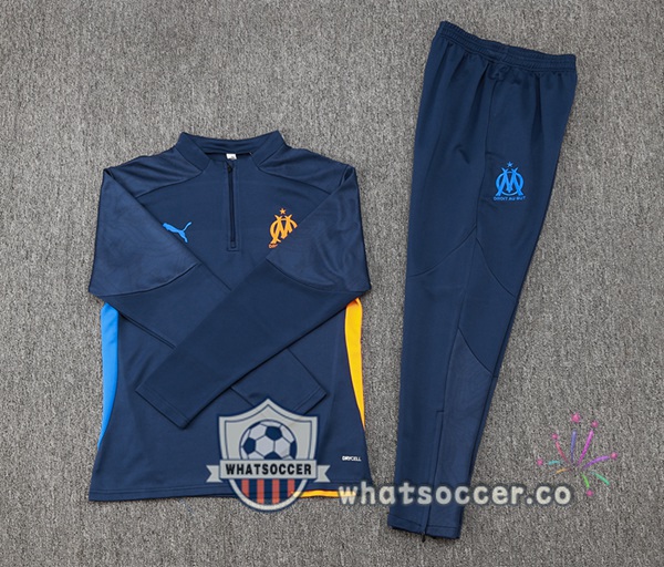 Tracksuit Olympique de Marseille Blue Royal 2024-2025