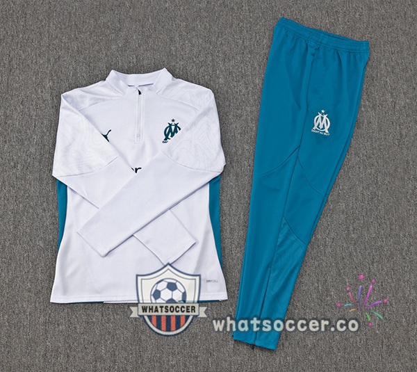 Tracksuit Olympique de Marseille White 2024-2025