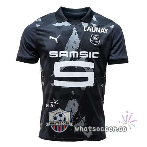 Stade Rennais Third Soccer Jerseys Black 2024-2025