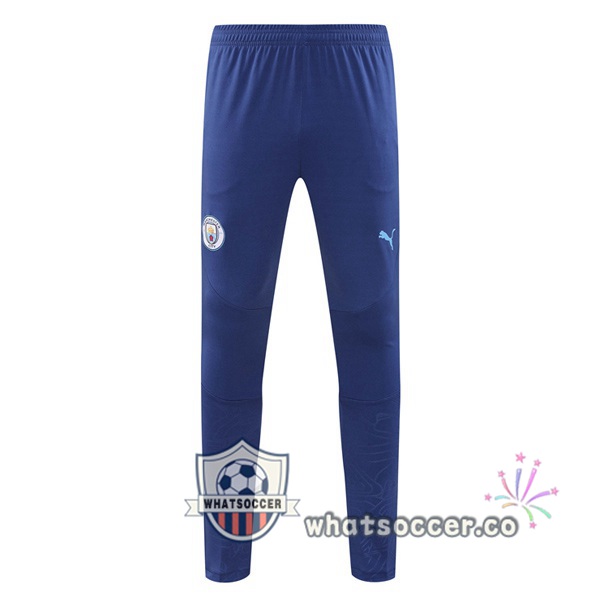 Manchester City Soccer Pants Blue 2024-2025