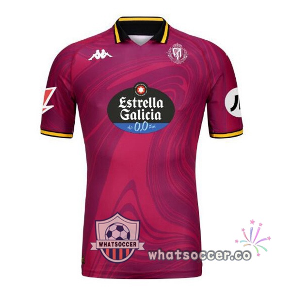 Real Valladolid Third Soccer Jerseys Red 2024-2025