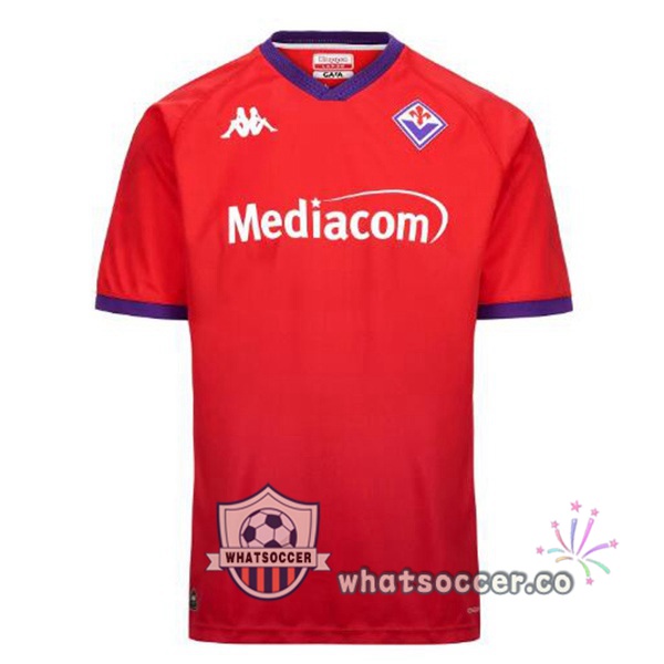 ACF Fiorentina Third Soccer Jerseys Red 2024-2025