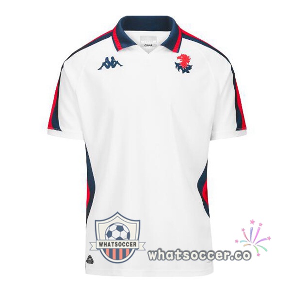 Genoa CFC Away Soccer Jerseys White 2024-2025