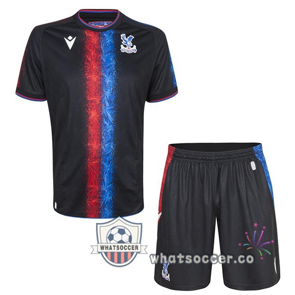 Crystal Palace Kids Third Soccer Jerseys Black 2024-2025