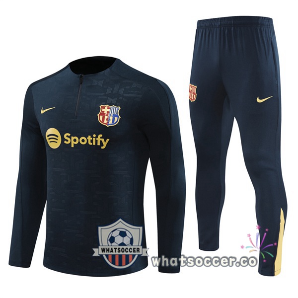 Tracksuit FC Barcelona Blue Royal 2024-2025