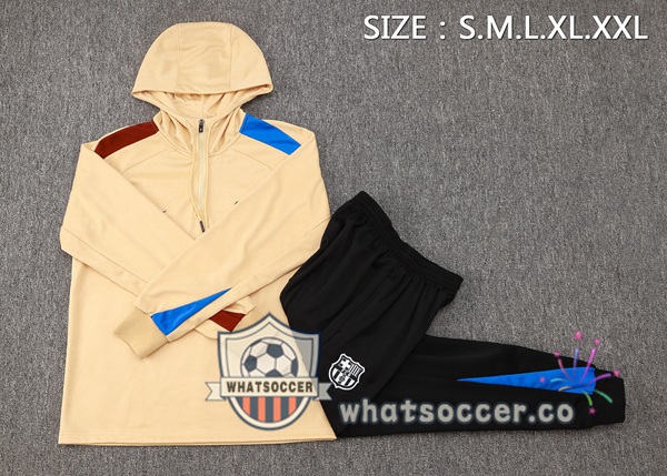 Tracksuit - Hooded FC Barcelona Yellow 2024-2025