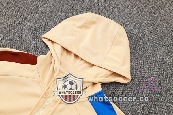 Tracksuit - Hooded FC Barcelona Yellow 2024-2025