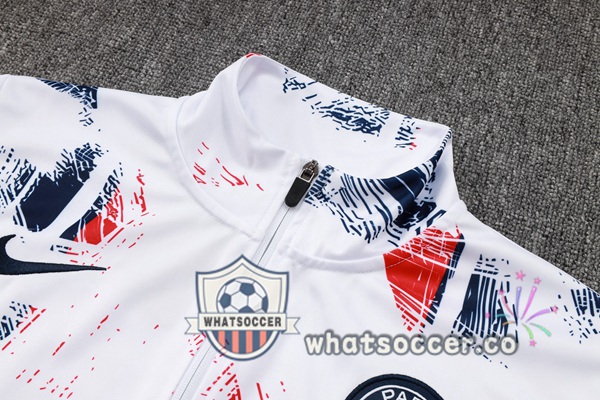 Training Jacket Paris PSG White 2024-2025