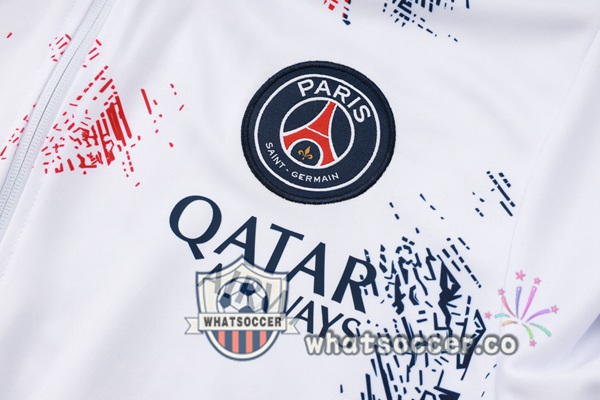 Training Jacket Paris PSG White 2024-2025