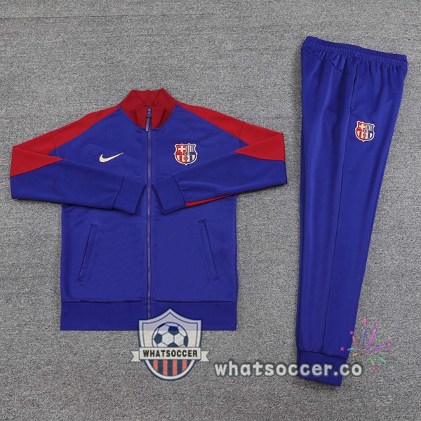 Training Jacket FC Barcelona Blue 2024-2025