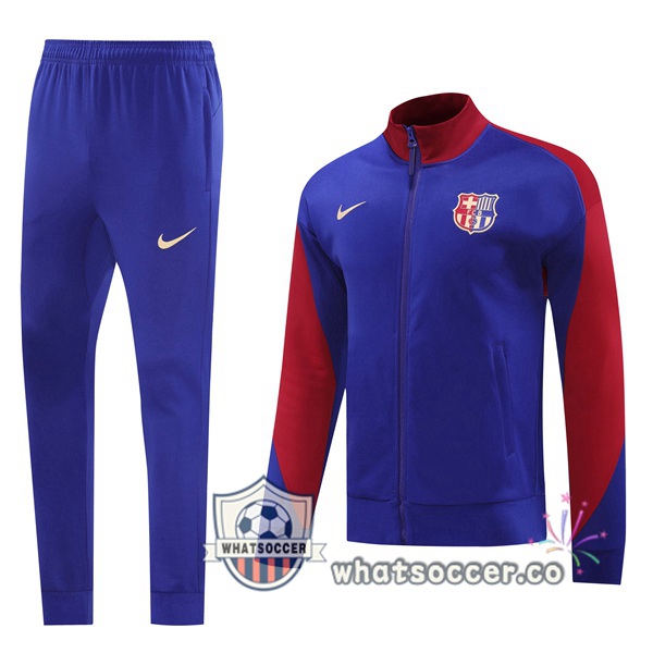 Training Jacket FC Barcelona Blue 2024-2025