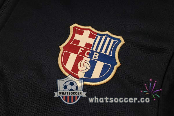 Tracksuit - Windbreaker FC Barcelona Black 2024-2025