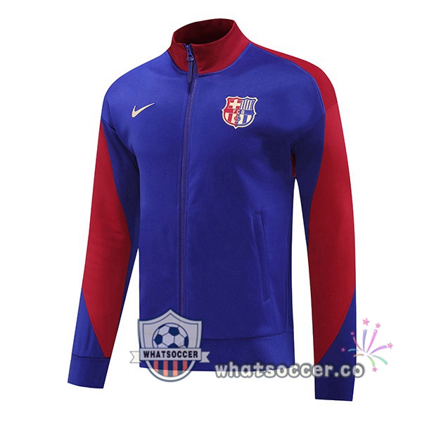 Soccer Jacket FC Barcelona Blue 2024-2025